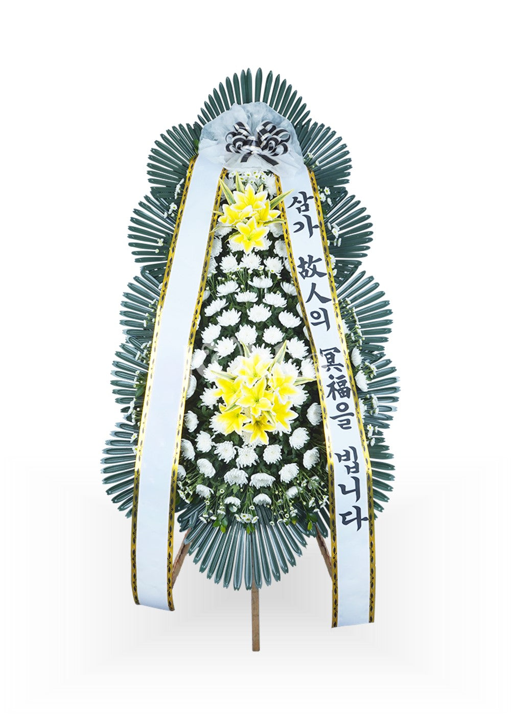 Fresh Condolence wreath (Premium)